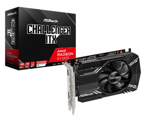 ASRock Radeon RX 6400 Challenger ITX 4GB videokártya (RX6400 CLI 4G)